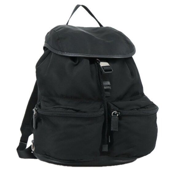 PRADA Backpack Nylon Black Auth - Picture 2 of 15